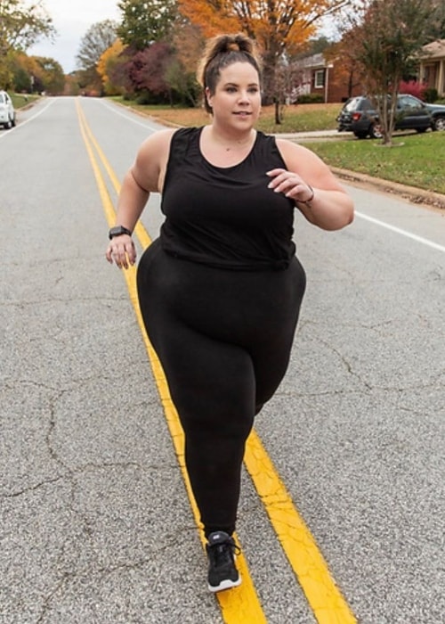 Whitney Way Thore as seen while running in Greensboro, North Carolina