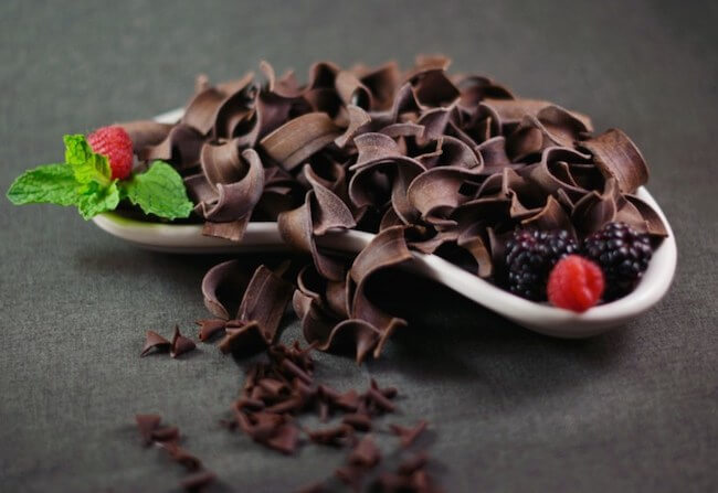 Dark Chocolate containing cocoa