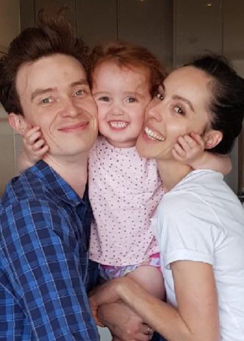 Amy Harris with her family